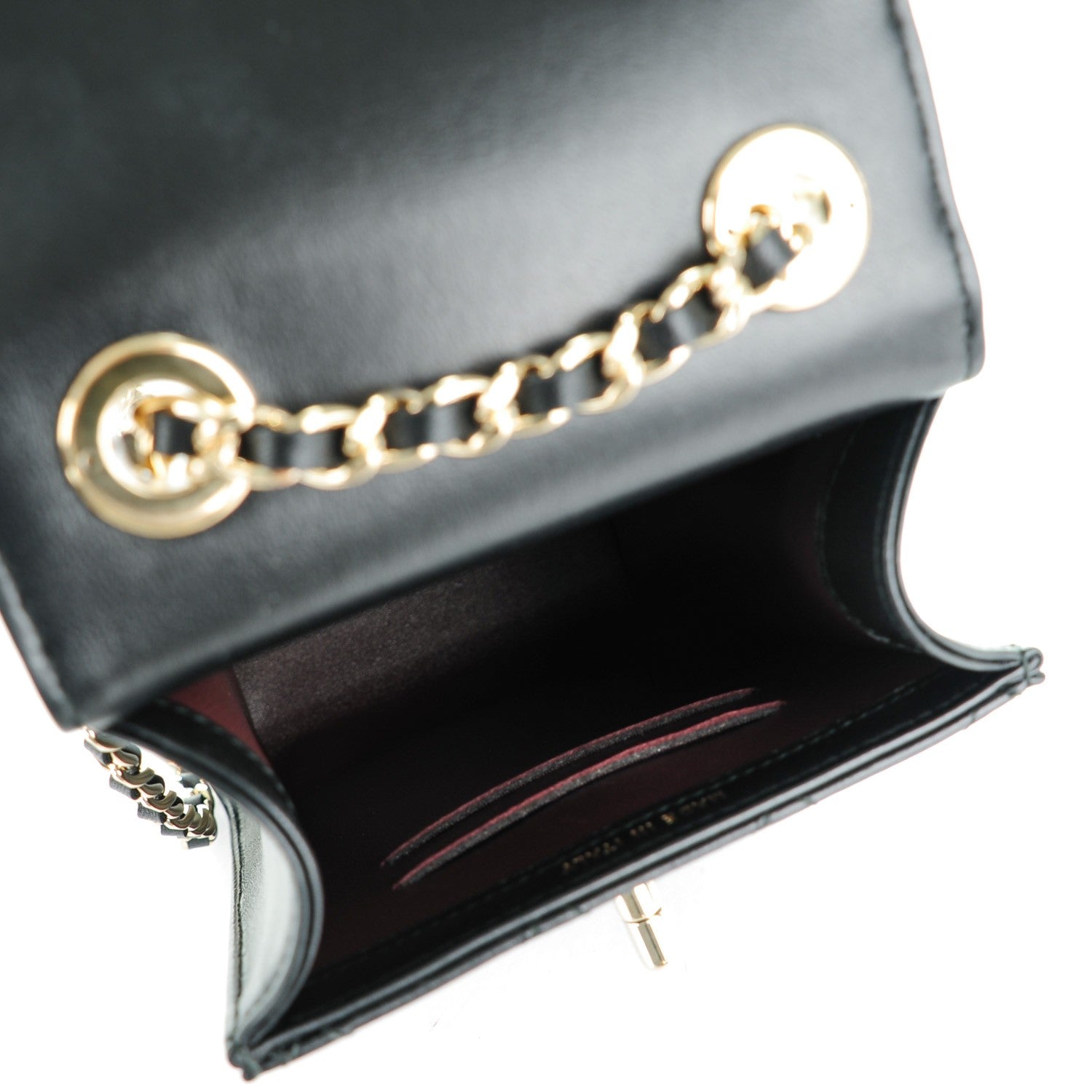 Chanel Lambskin Quilted Trendy CC Phone Holder Black 5 of 8