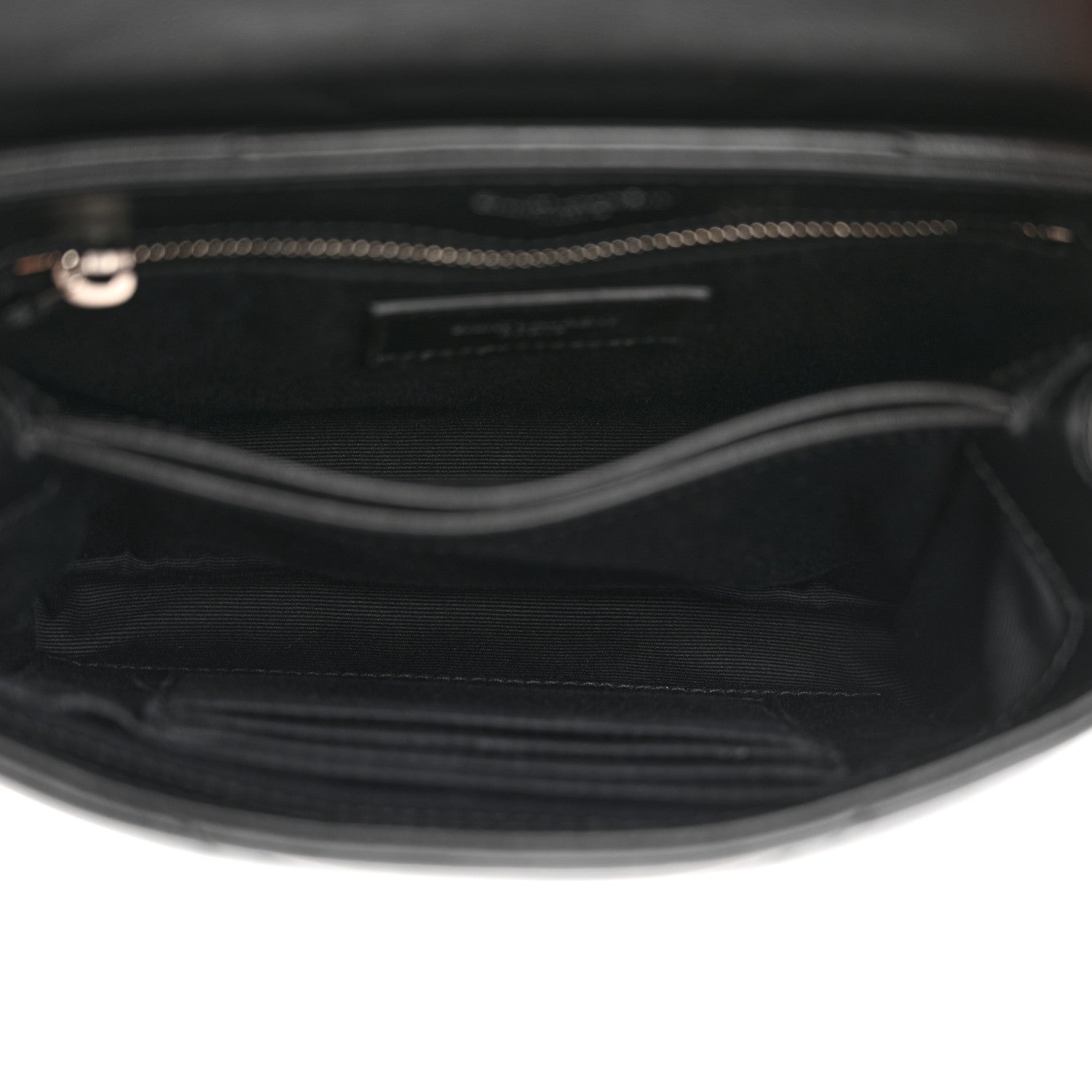 Saint Laurent Calfskin Y Quilted Monogram Toy Loulou Crossbody Bag Black 5 of 14