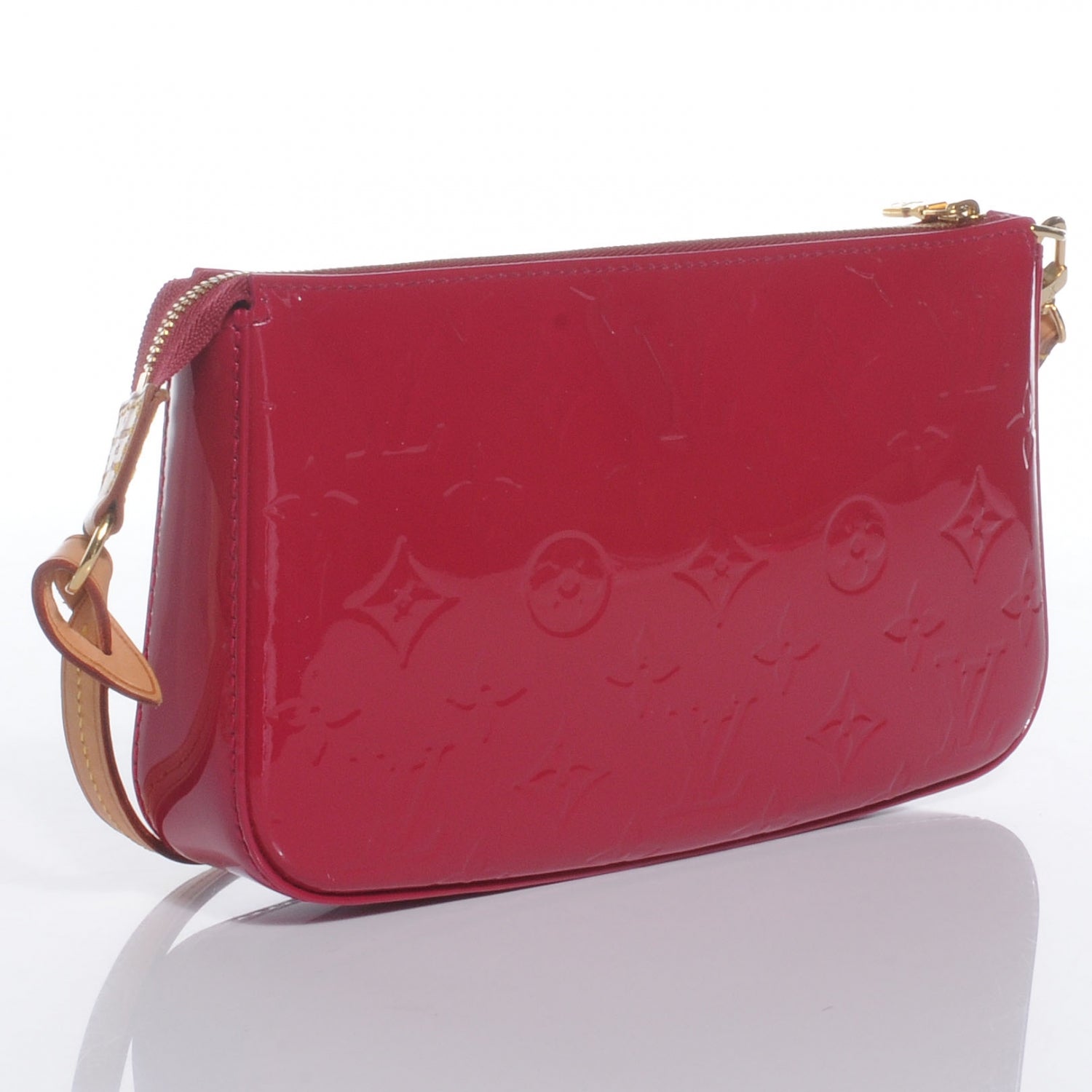 Louis Vuitton Vernis Pochette Accessories NM Rose Indien 3 of 7