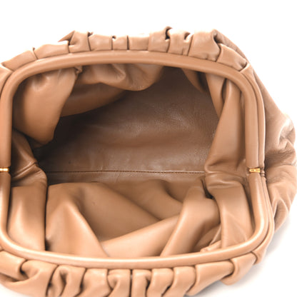 Bottega Veneta Smooth Butter Calf The Pouch Oversized Clutch Cammello 5 of 12