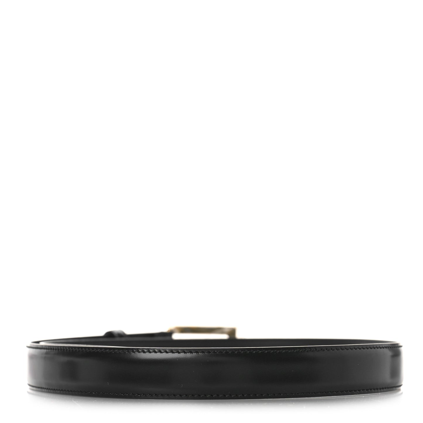 Calfskin Icaro G Cube 25mm Belt 90 36 Black