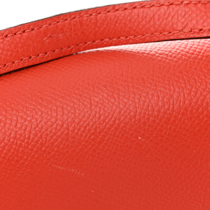 Hermes Epsom Enamel Constance 18 Capucine Sanguine 13 of 15