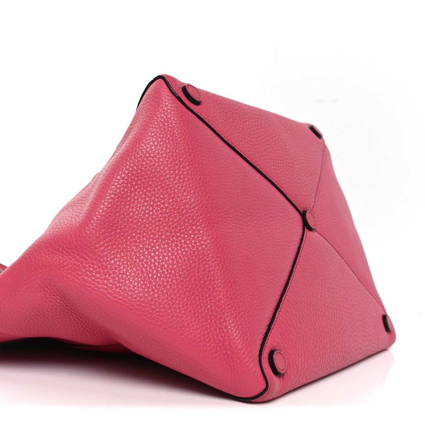 Vitello Daino Shopping Tote Peonia