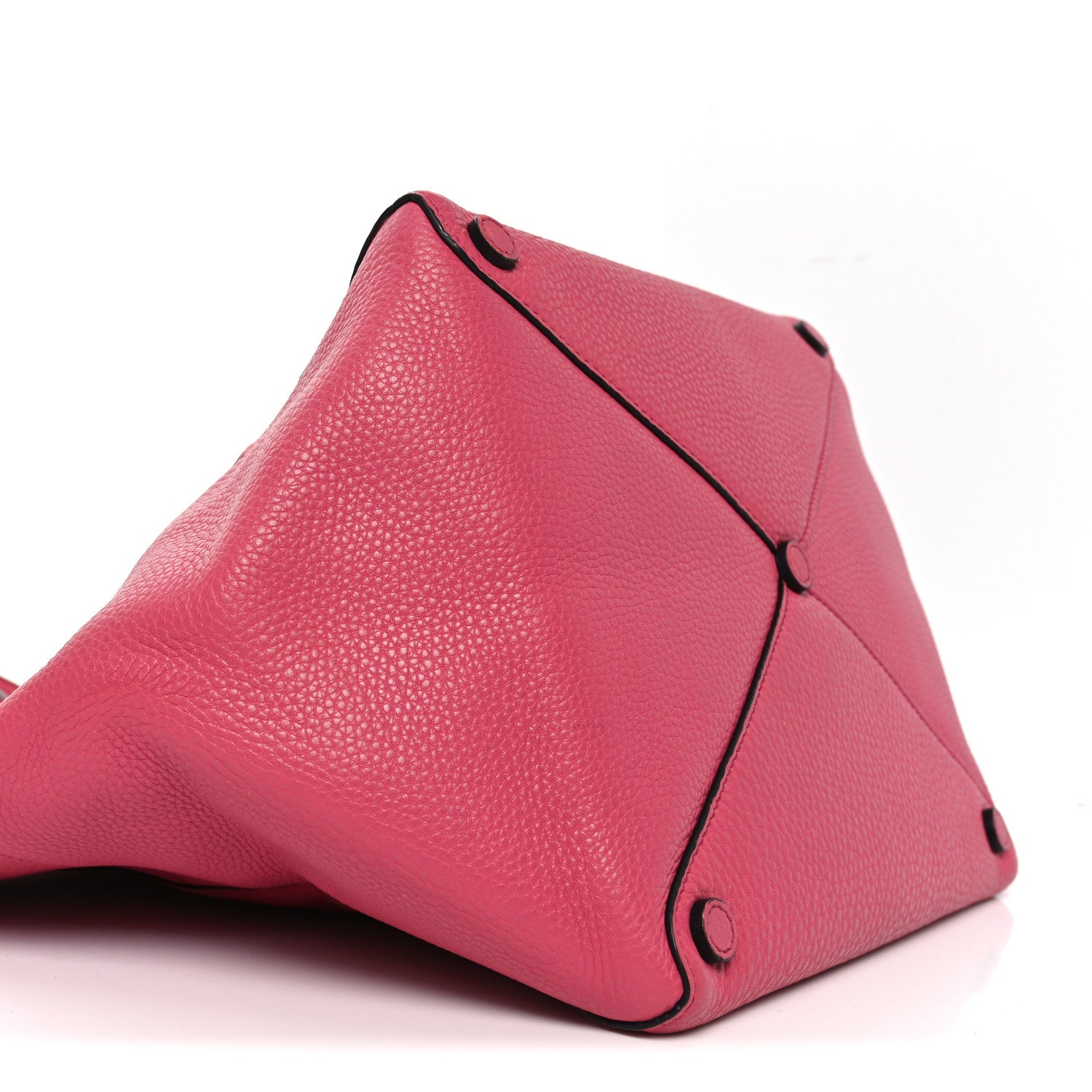 Prada Vitello Daino Shopping Tote Peonia 9 of 10