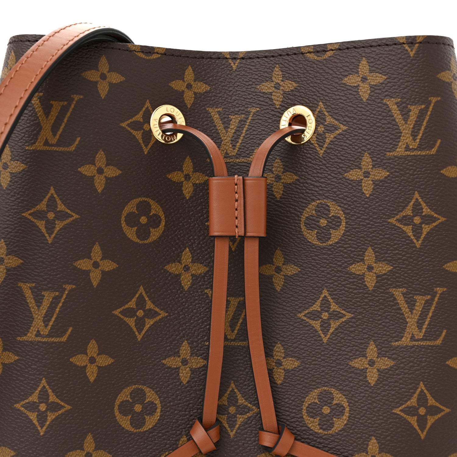 Louis Vuitton Monogram Neonoe MM Caramel 7 of 9