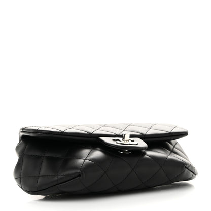 Chanel Calfskin Quilted CC Uniform Flap Belt Bag Black 4 of 10