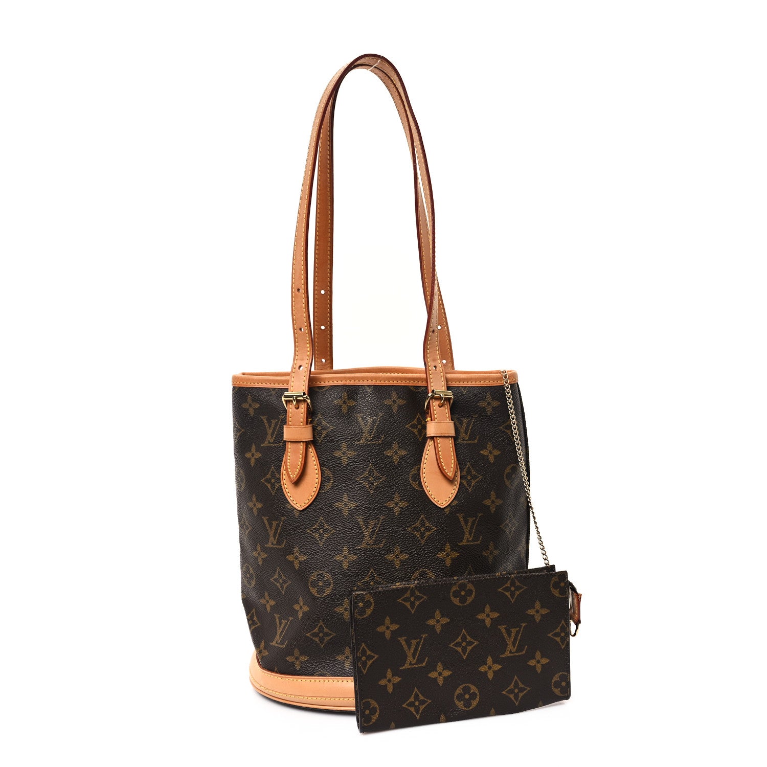 Louis Vuitton Monogram Petit Bucket 23 3 of 11