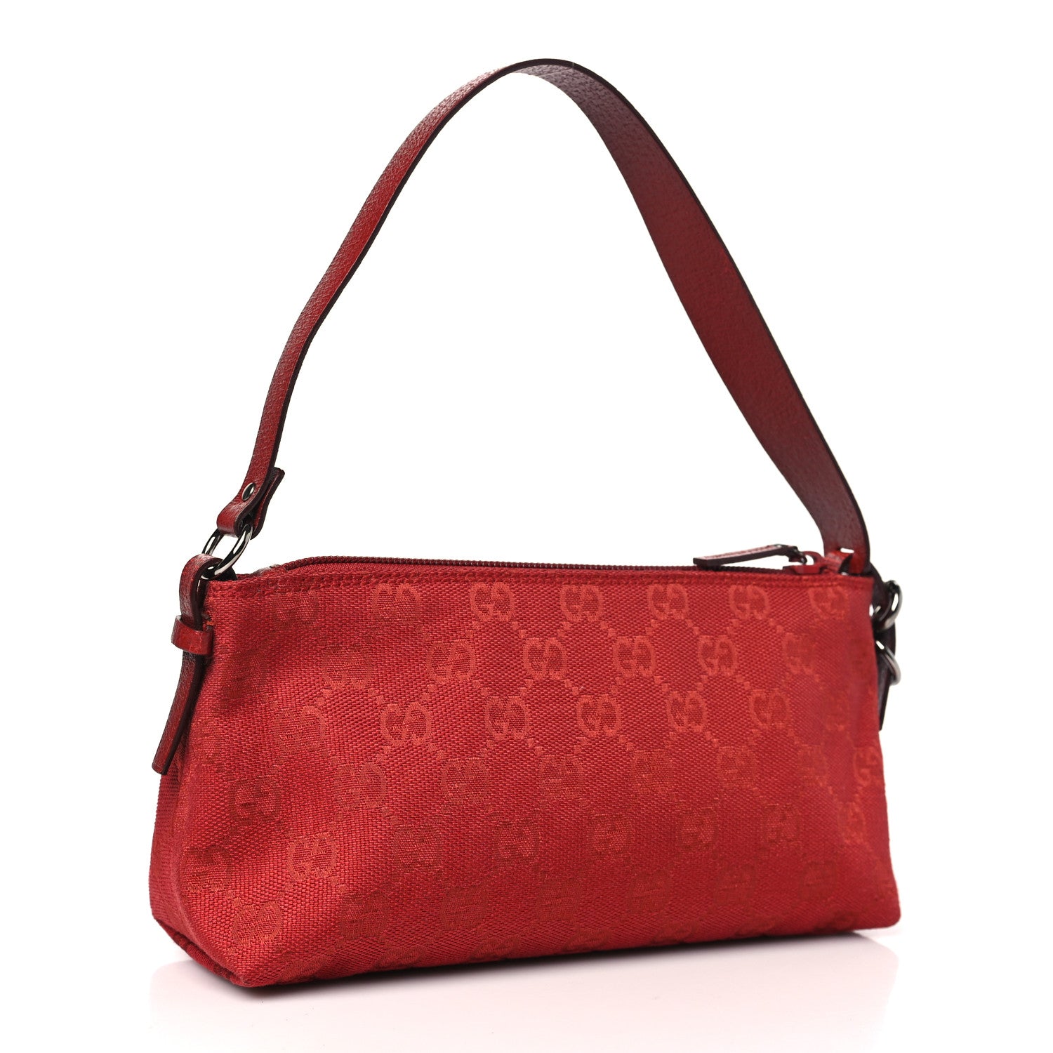 Gucci Monogram Boat Pochette Fuchsia 3 of 12