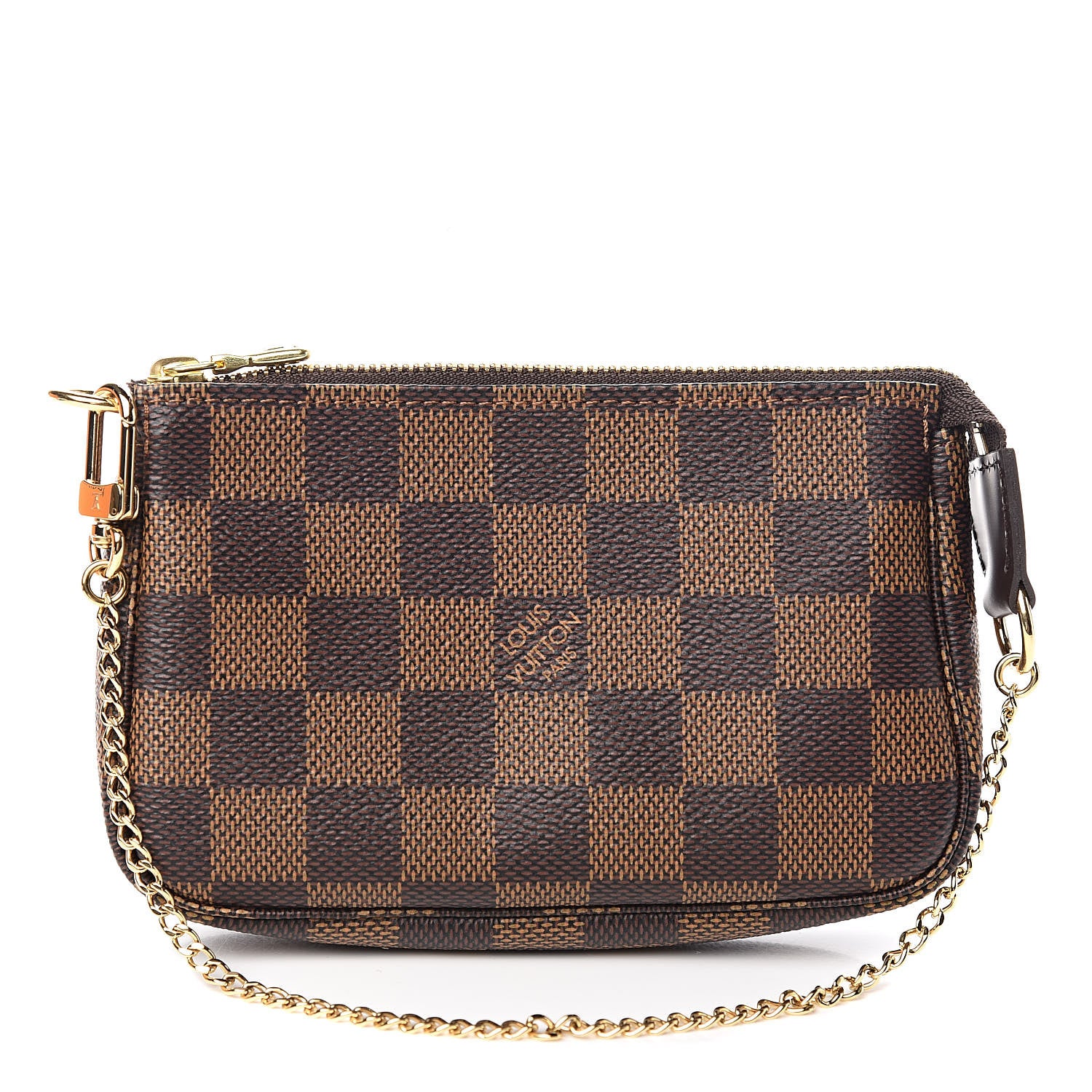 Louis Vuitton Damier Ebene Mini Pochette Accessories 1 of 8