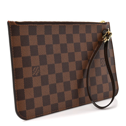 Louis Vuitton Damier Ebene Neverfull MM GM Pochette 3 of 8