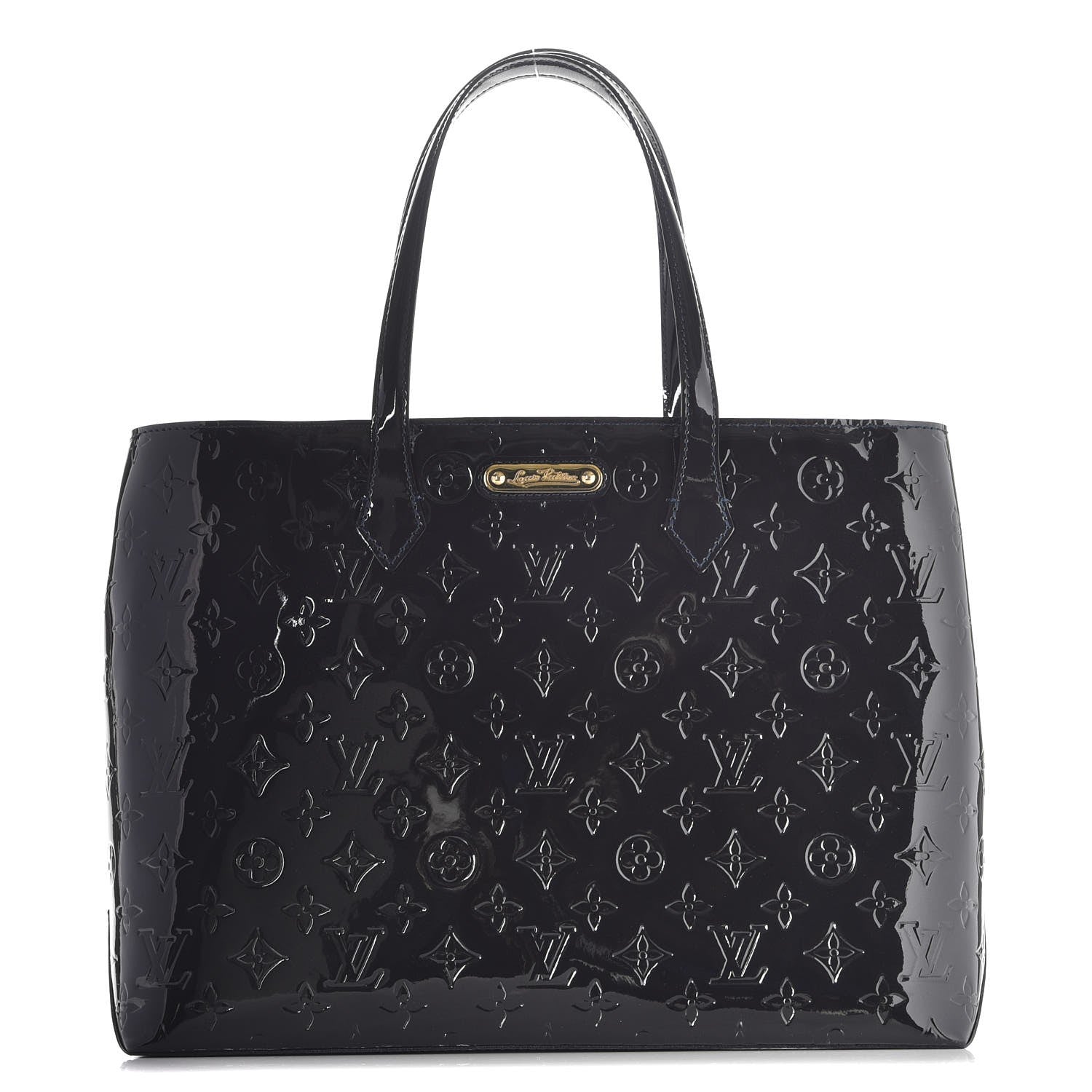 Louis Vuitton Vernis Wilshire MM Blue Infini 1 of 7