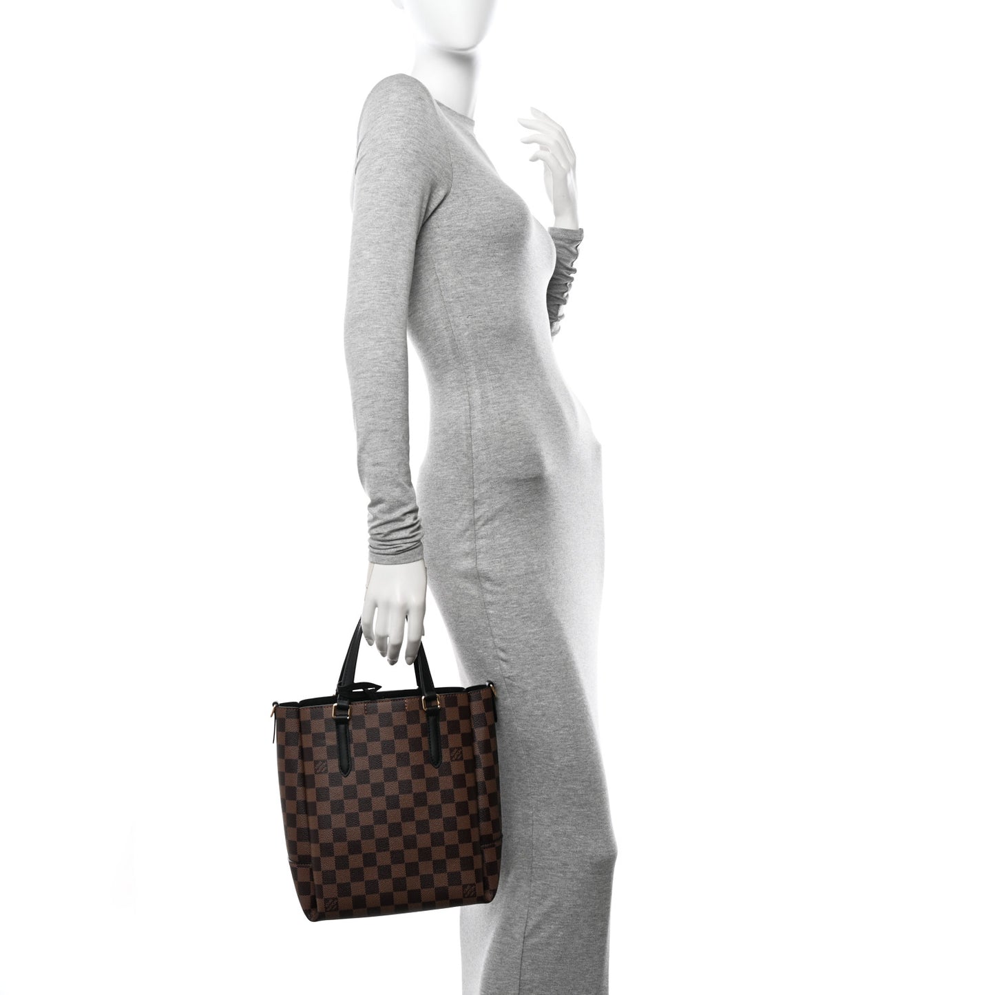 Damier Ebene Belmont PM Black