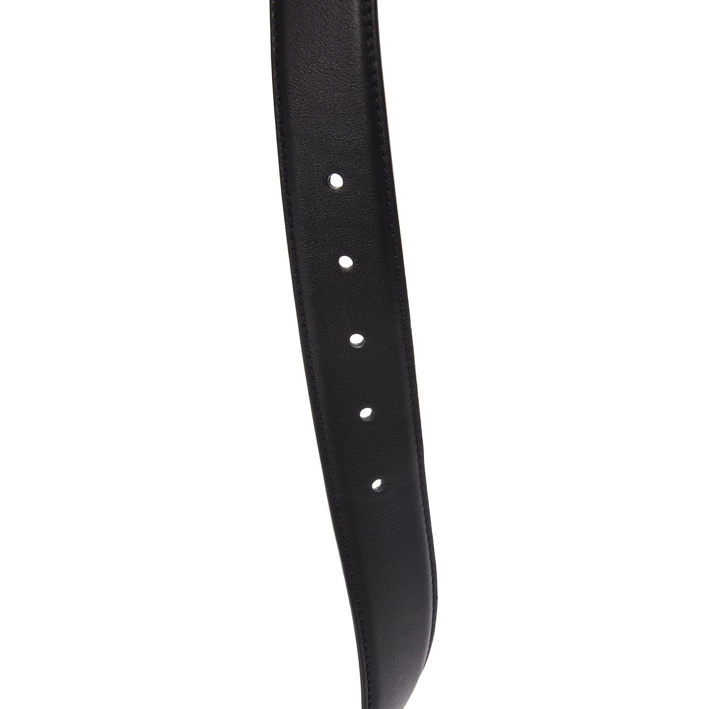Calfskin Baroque Belt 80 32 Black