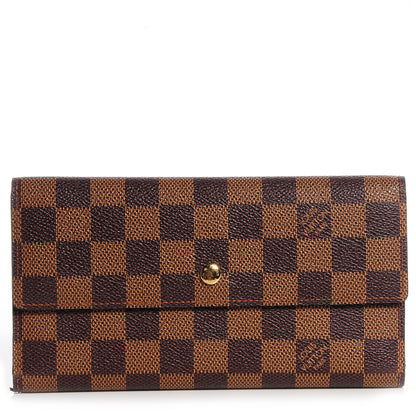 Louis Vuitton Damier Ebene Porte Tresor International Wallet 1 of 7