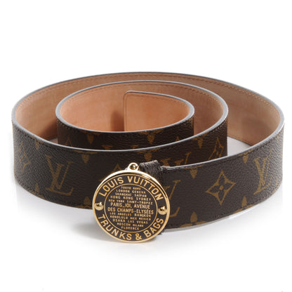 Louis Vuitton Monogram Trunks and Bags Belt 90 36 4 of 12