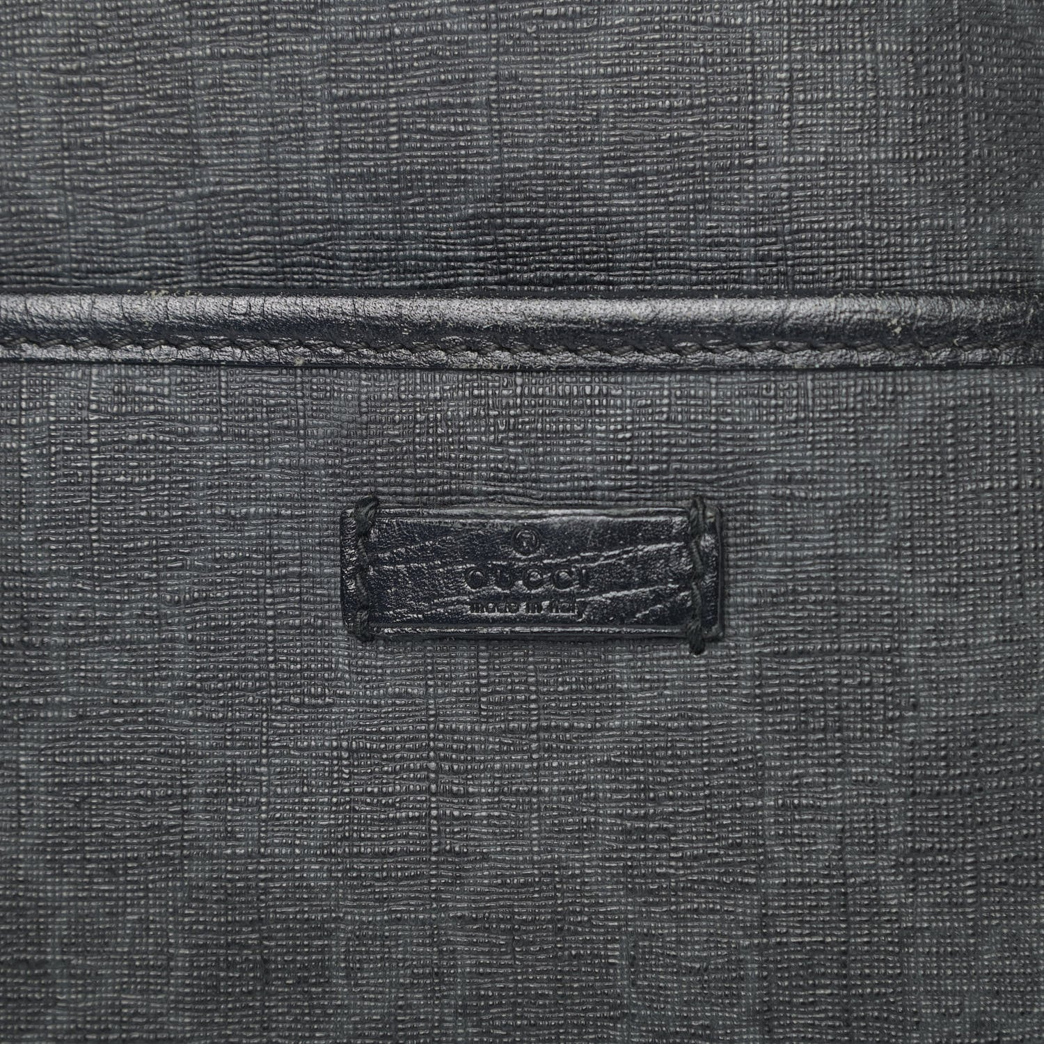 Gucci GG Plus Monogram Medium Flat Messenger Bag Black 7 of 14