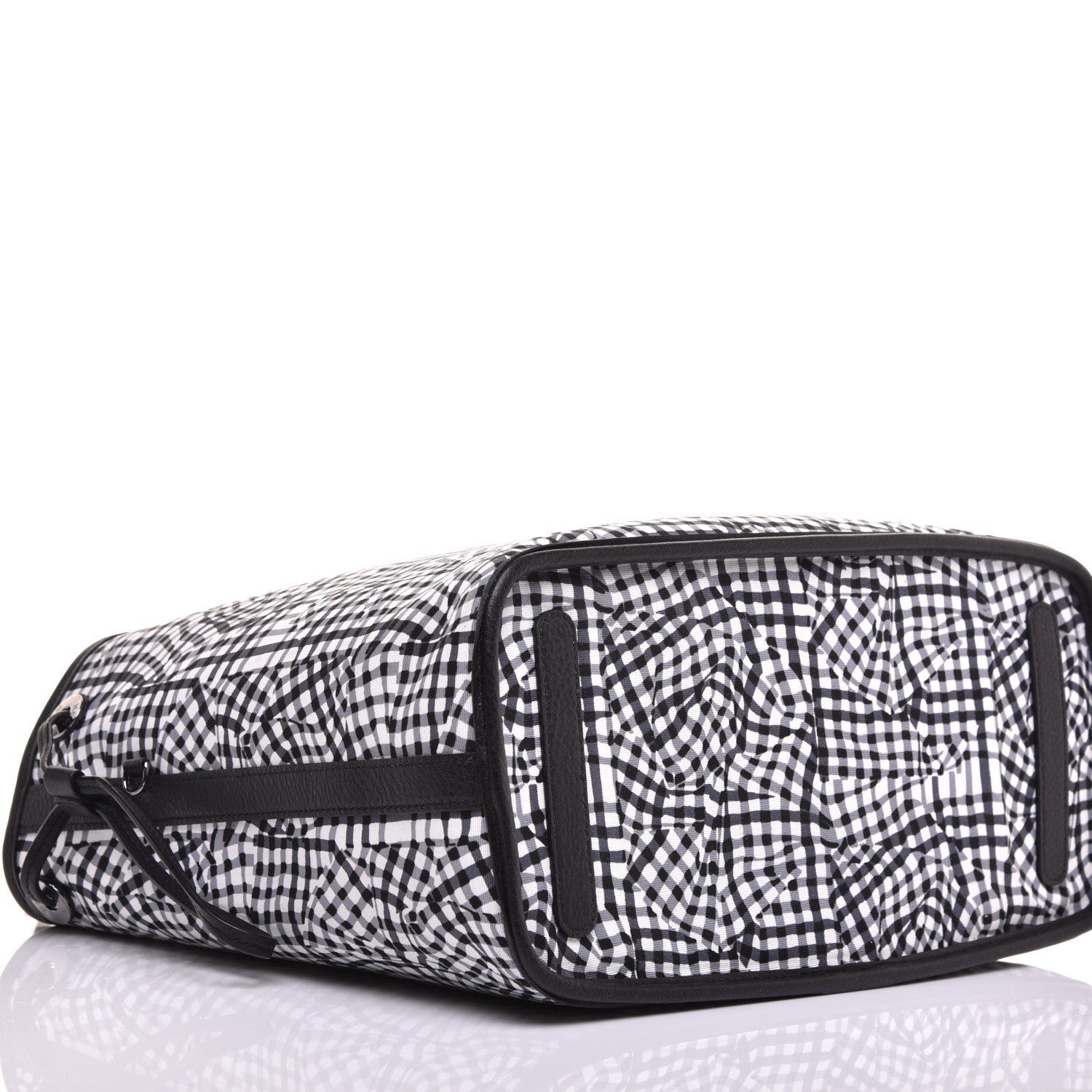 MCM Visetos Medium Liz Reversible Shopper Tote Black 14 of 16