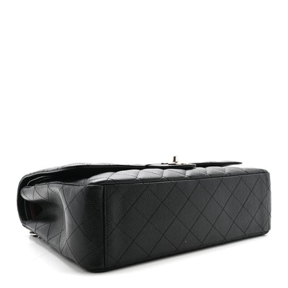 Chanel Caviar Quilted Maxi Double Flap Black 4 of 10