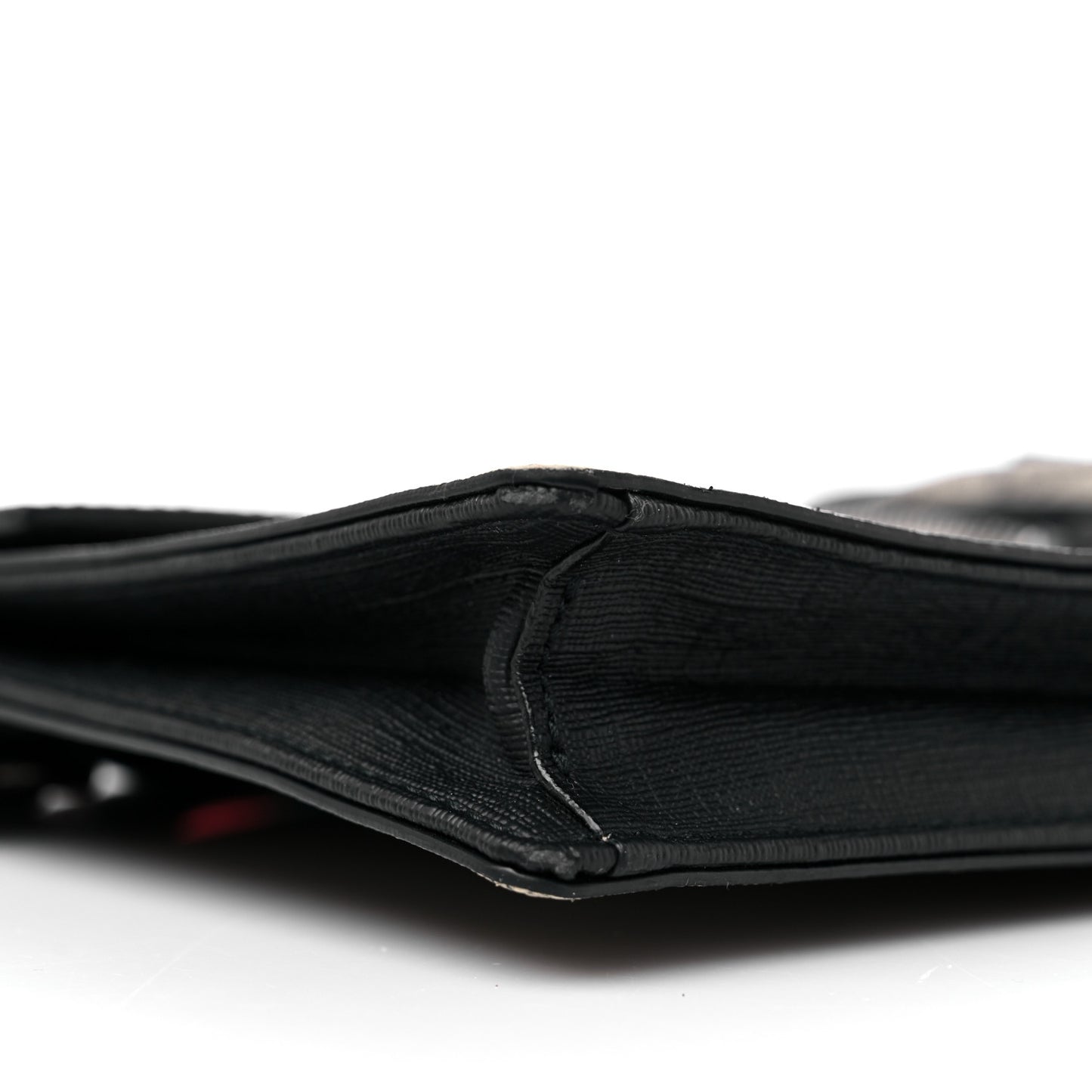 GG Supreme Monogram Web Belt Bag Black