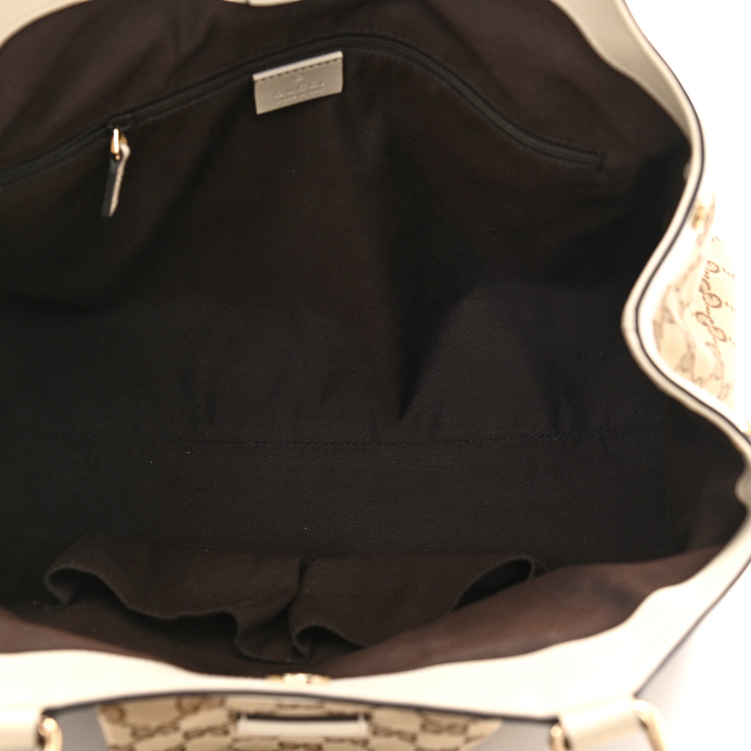 Gucci Monogram Shoulder Bag White 5 of 10