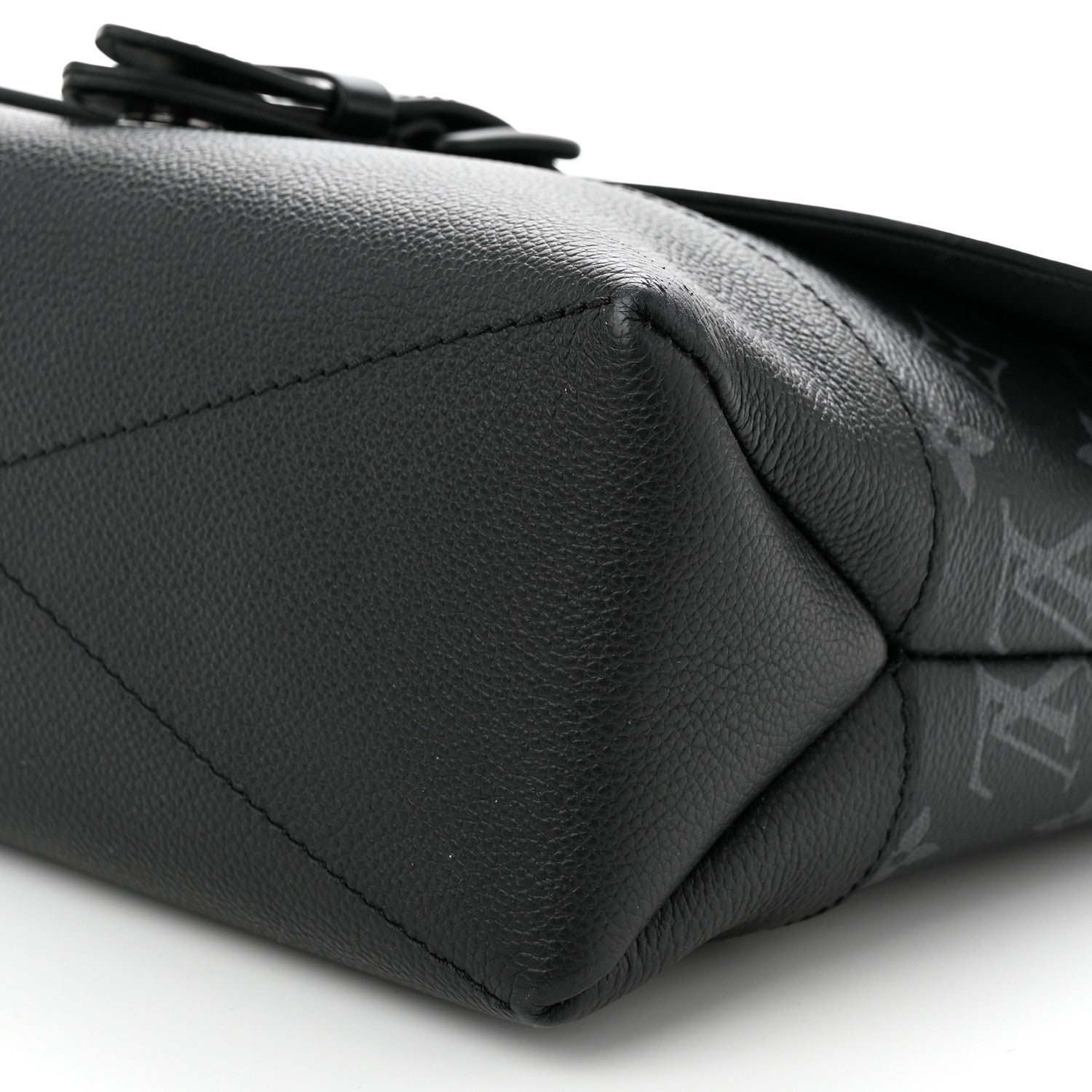 Louis Vuitton Monogram Eclipse Saumur Messenger NV Black 9 of 10