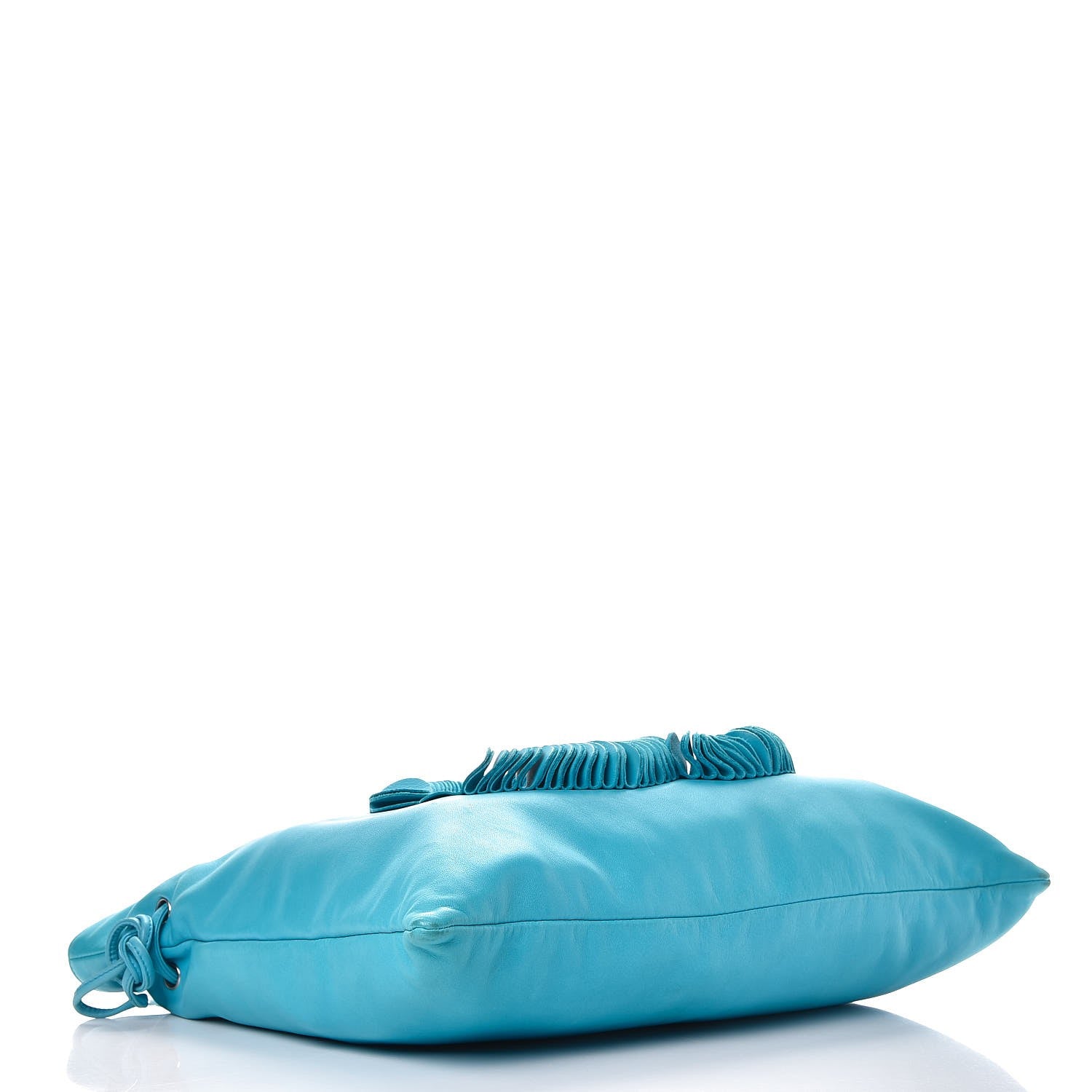 Chanel Lambskin CC Disc Tote Turquoise 5 of 12