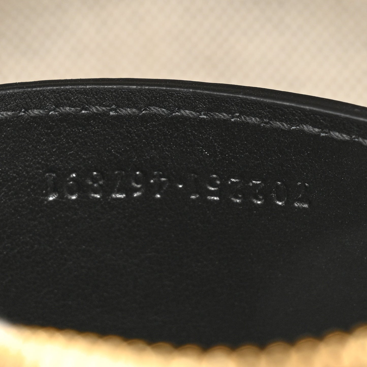 Calfskin GG Matelasse Mini Bowler Bag Black Natural