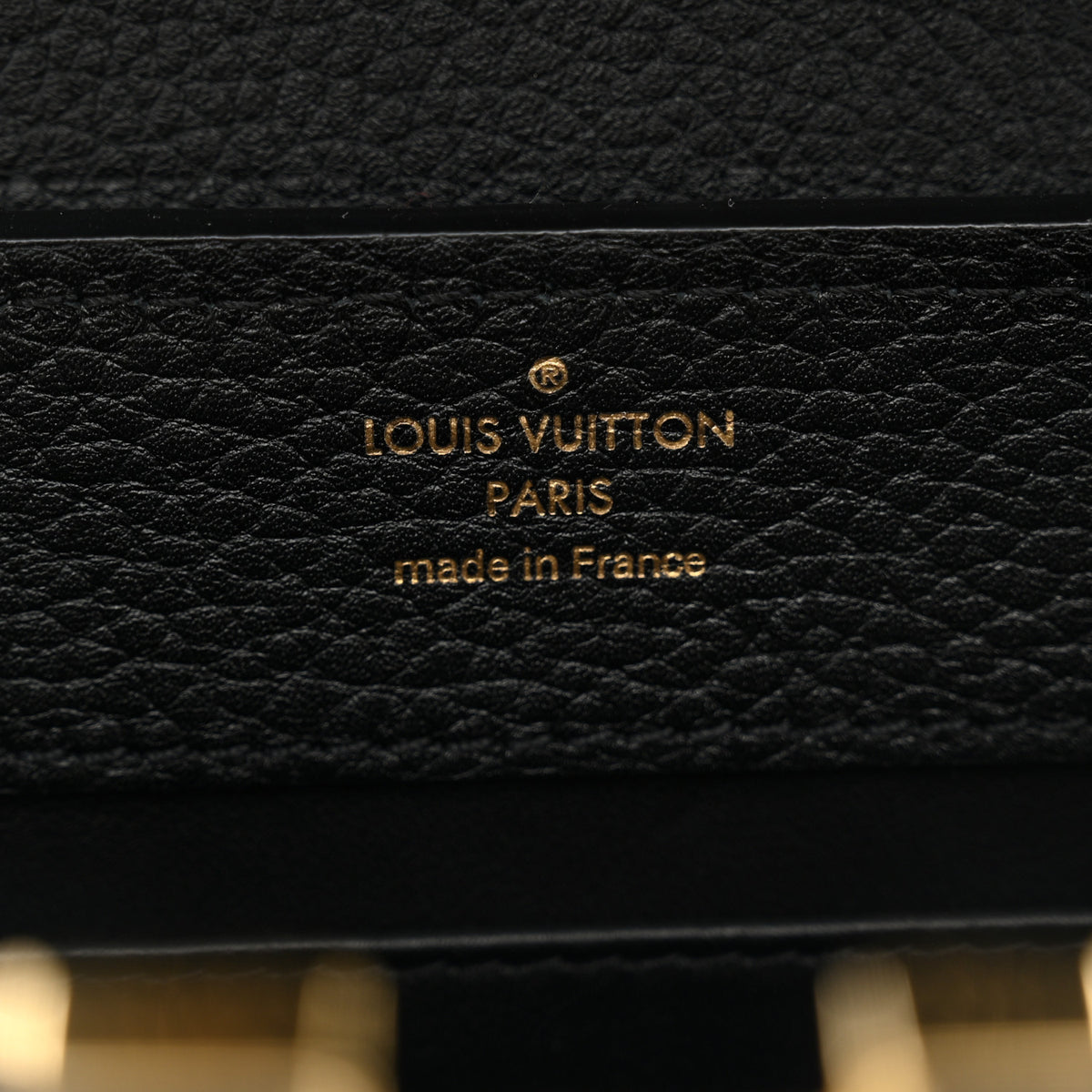 Taurillon Mini Capucines Black
