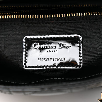 Christian Dior Patent Cannage Mini Lady Dior Black 6 of 9