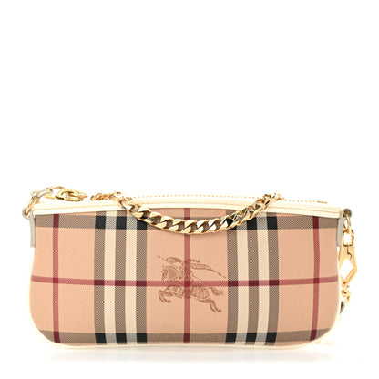 Burberry Haymarket Check Pochette White 1 of 11