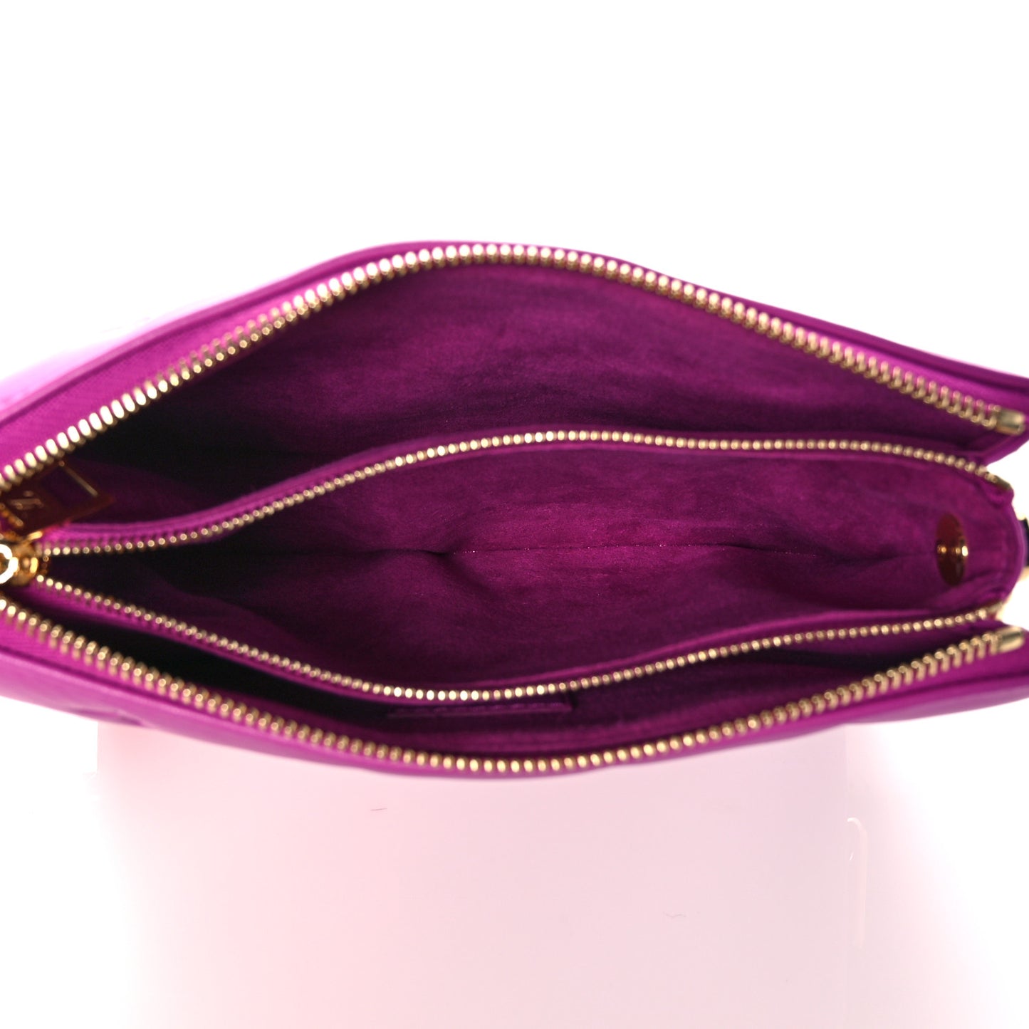 Lambskin Embossed Monogram Coussin BB Orchid