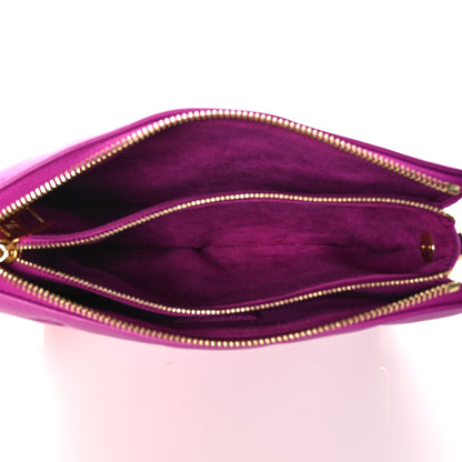 Louis Vuitton Lambskin Embossed Monogram Coussin BB Orchid 5 of 9