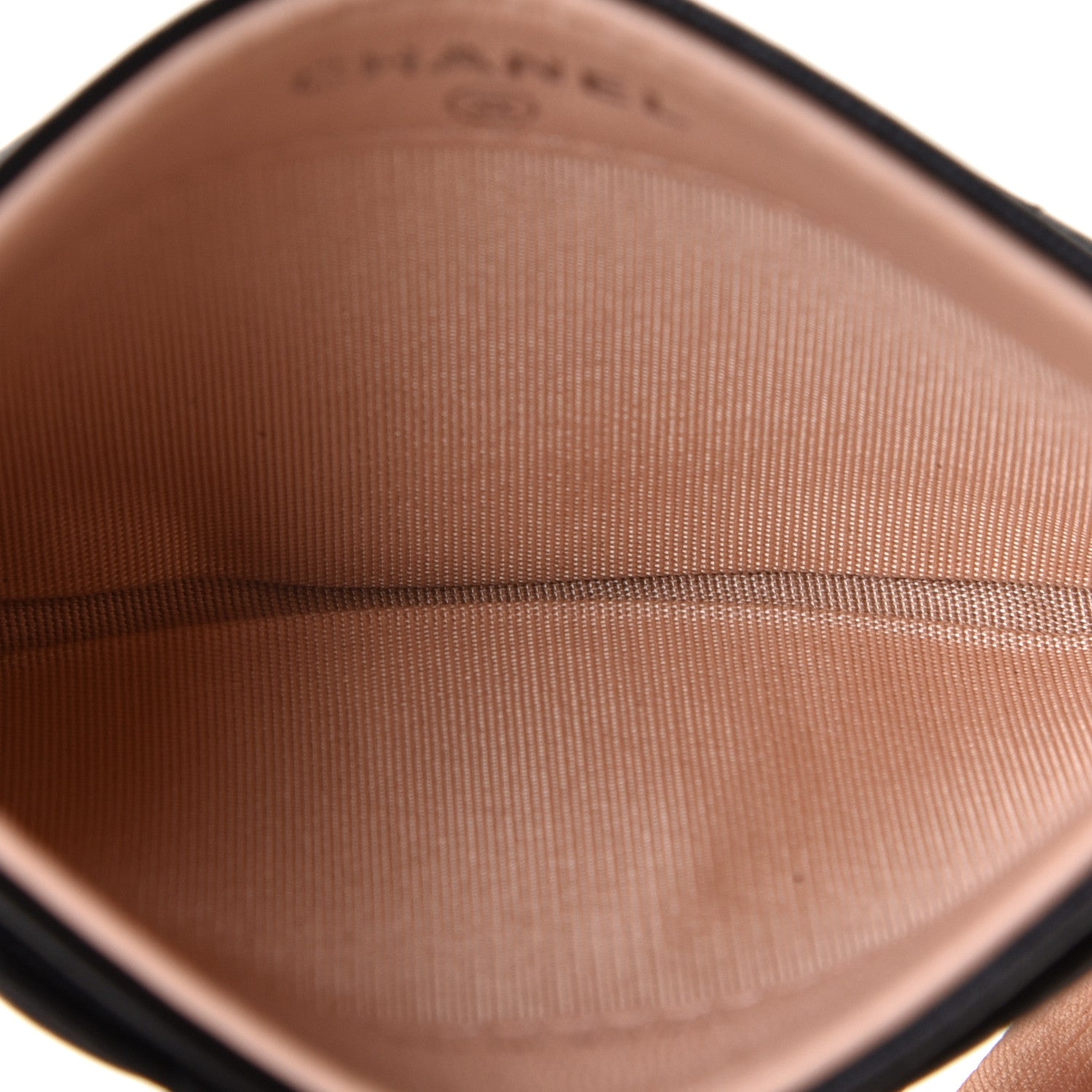 Chanel Lambskin Camellia Embossed Card Holder Black 6 of 8