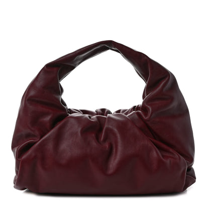 Bottega Veneta Smooth Butter Calfskin Small The Shoulder Pouch Dark Red 1 of 9