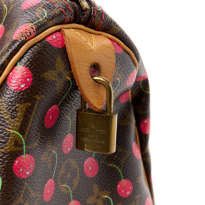 Louis Vuitton Monogram Cerises Speedy 25 9 of 15