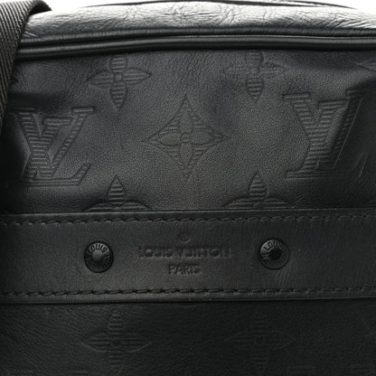 Louis Vuitton Calfskin Monogram Shadow Danube PM Black 8 of 10