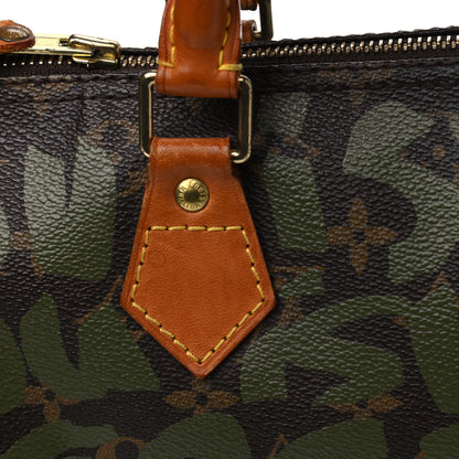 Louis Vuitton Monogram Graffiti Speedy 30 Kaki 17 of 19
