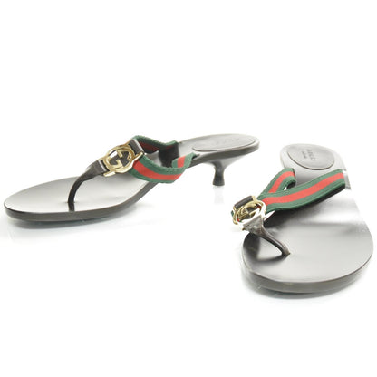 Gucci Web GG Thong Sandals 37 1 of 7