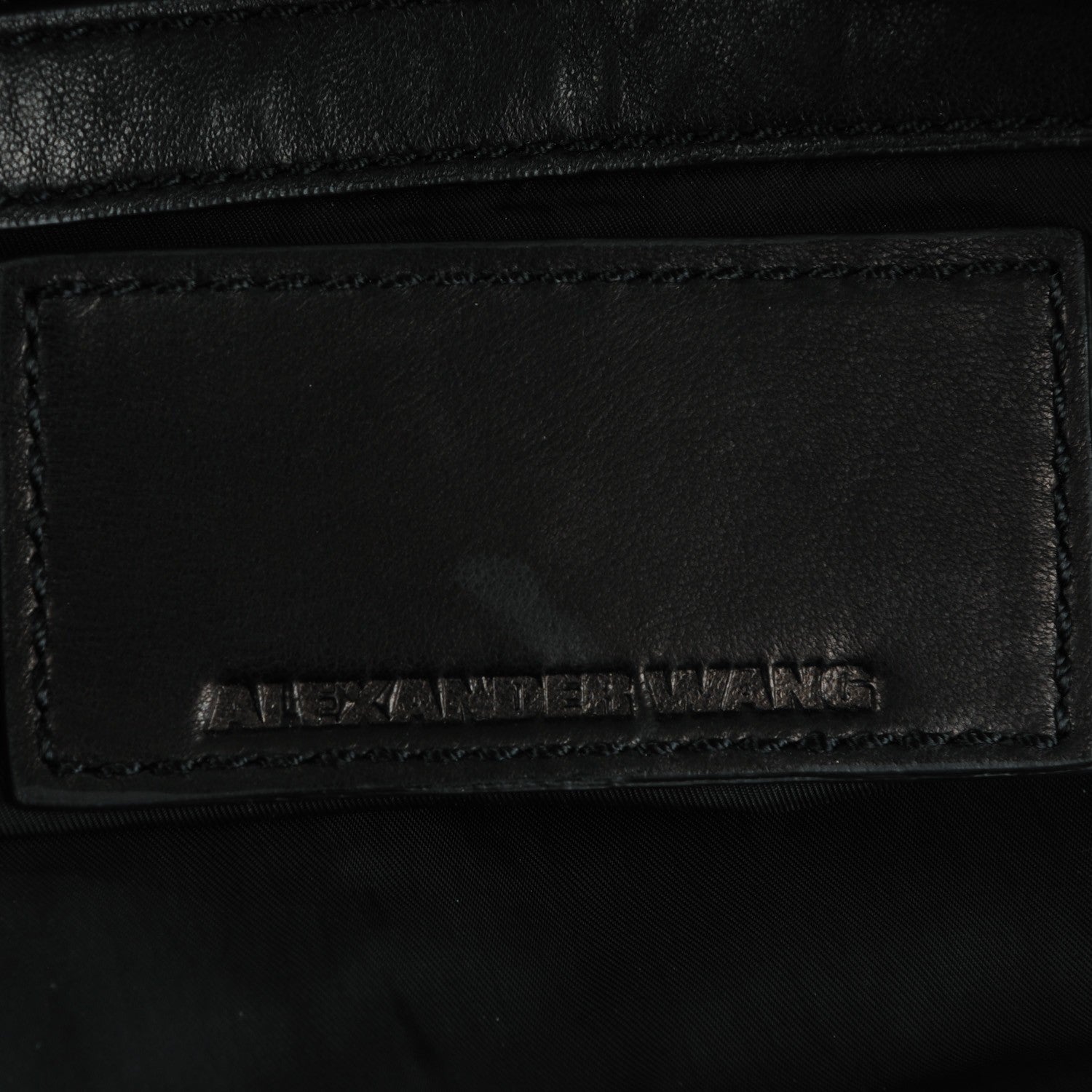 Alexander Wang Washed Lambskin Brenda Chain Black 6 of 7
