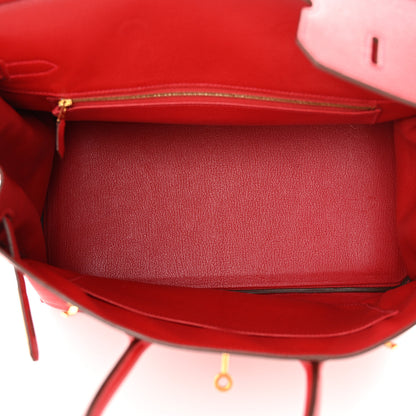 Hermes Epsom Birkin 35 Rouge Casaque 5 of 20
