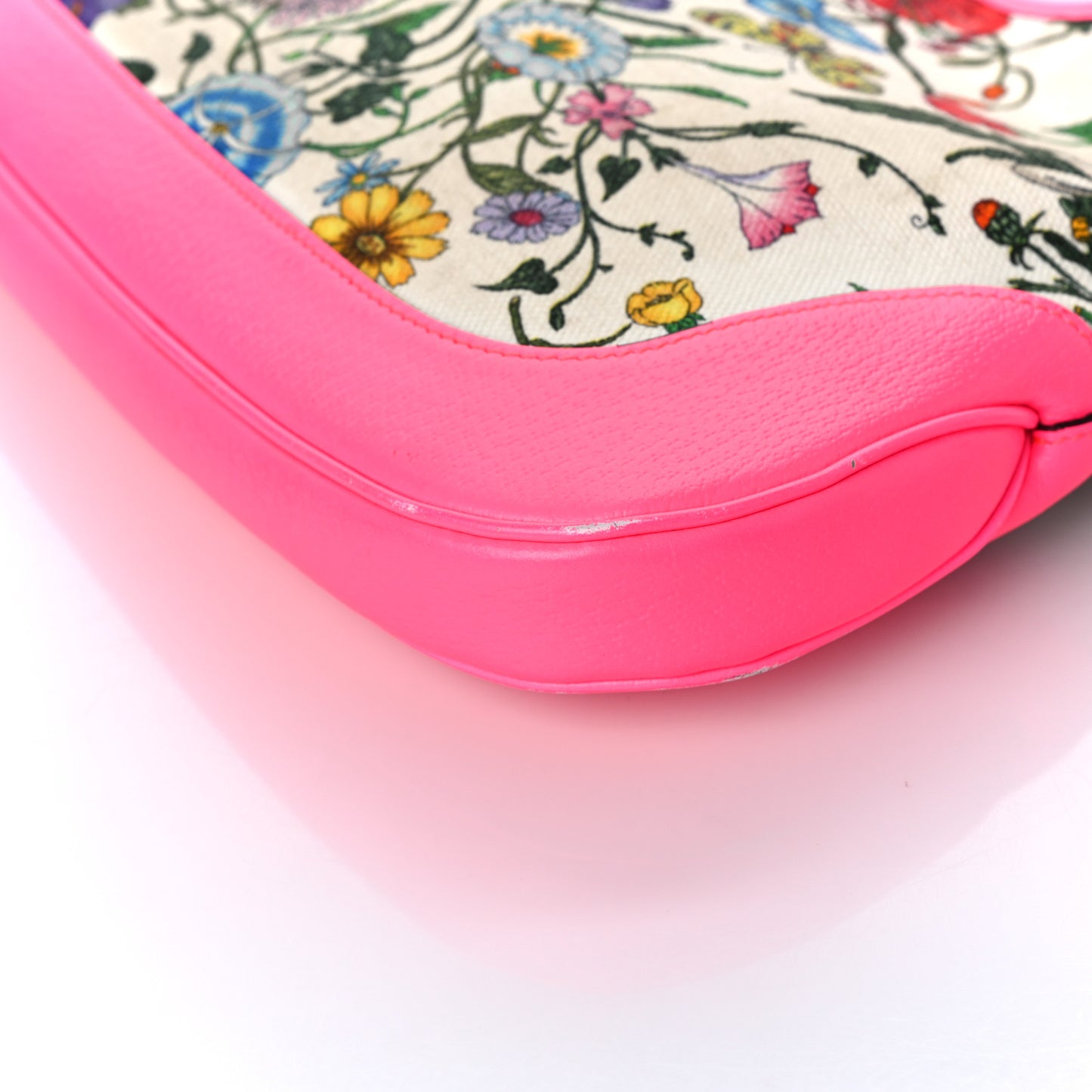 Canvas Flora Medium Jackie Hobo Fuchsia