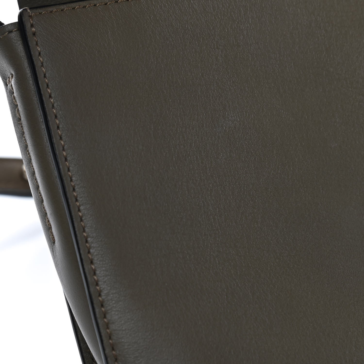 Chloe Suede Calfskin Small Faye Shoulder Bag Deep Forest 5 of 7