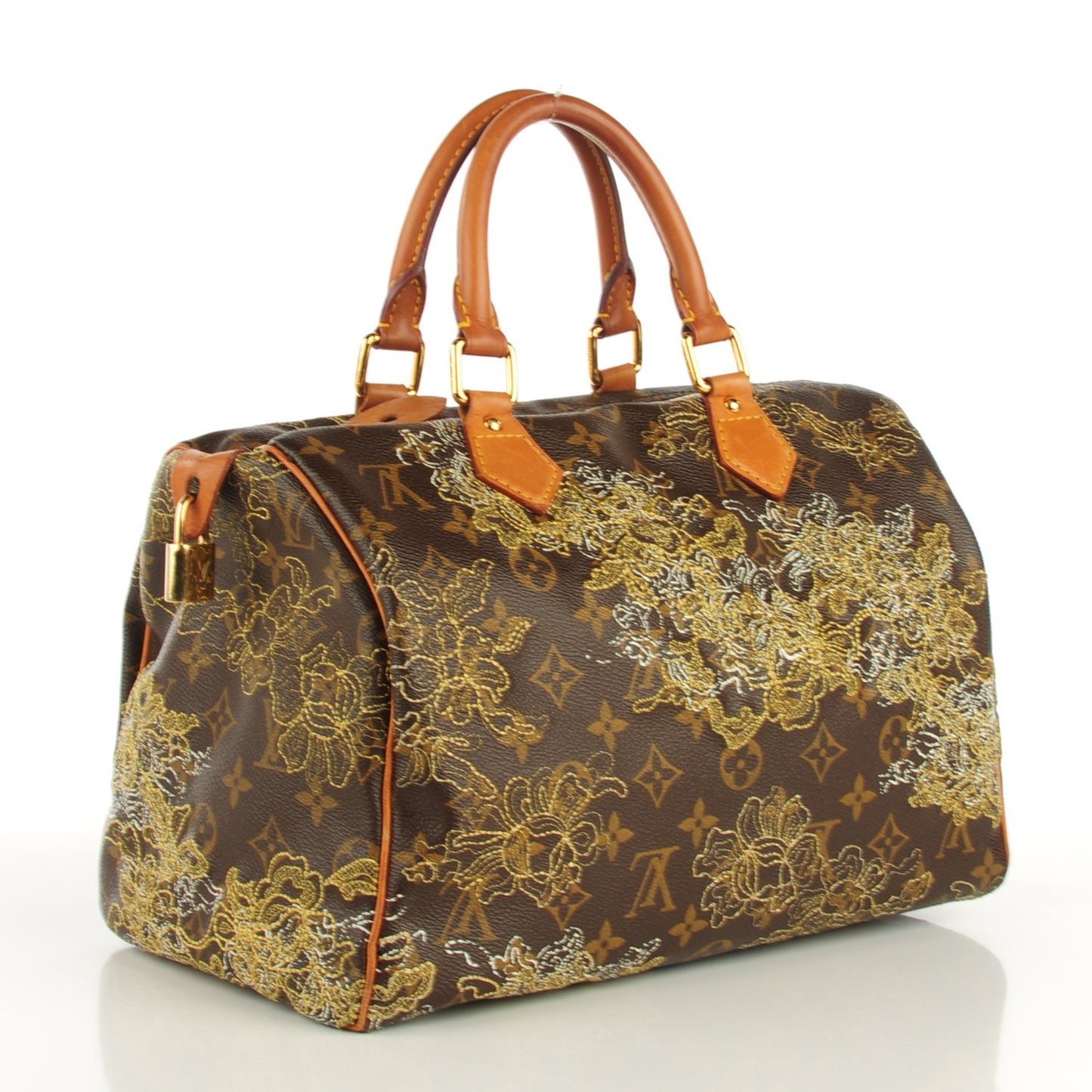 Monogram Dentelle Speedy 30 Gold