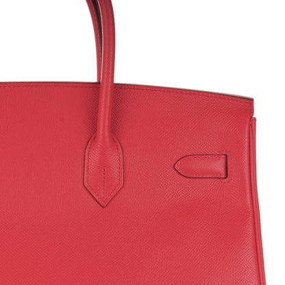 Hermes Epsom Birkin 35 Rouge Garance 22 of 26