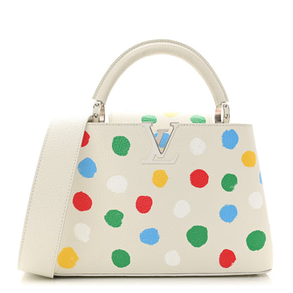 Louis Vuitton LV X YK Taurillon Capucines BB White 1 of 9