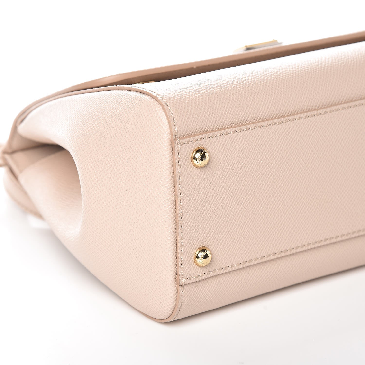 Dolce & Gabbana Dauphine Calfskin Medium Miss Sicily Satchel Rosa Carne 5 of 8