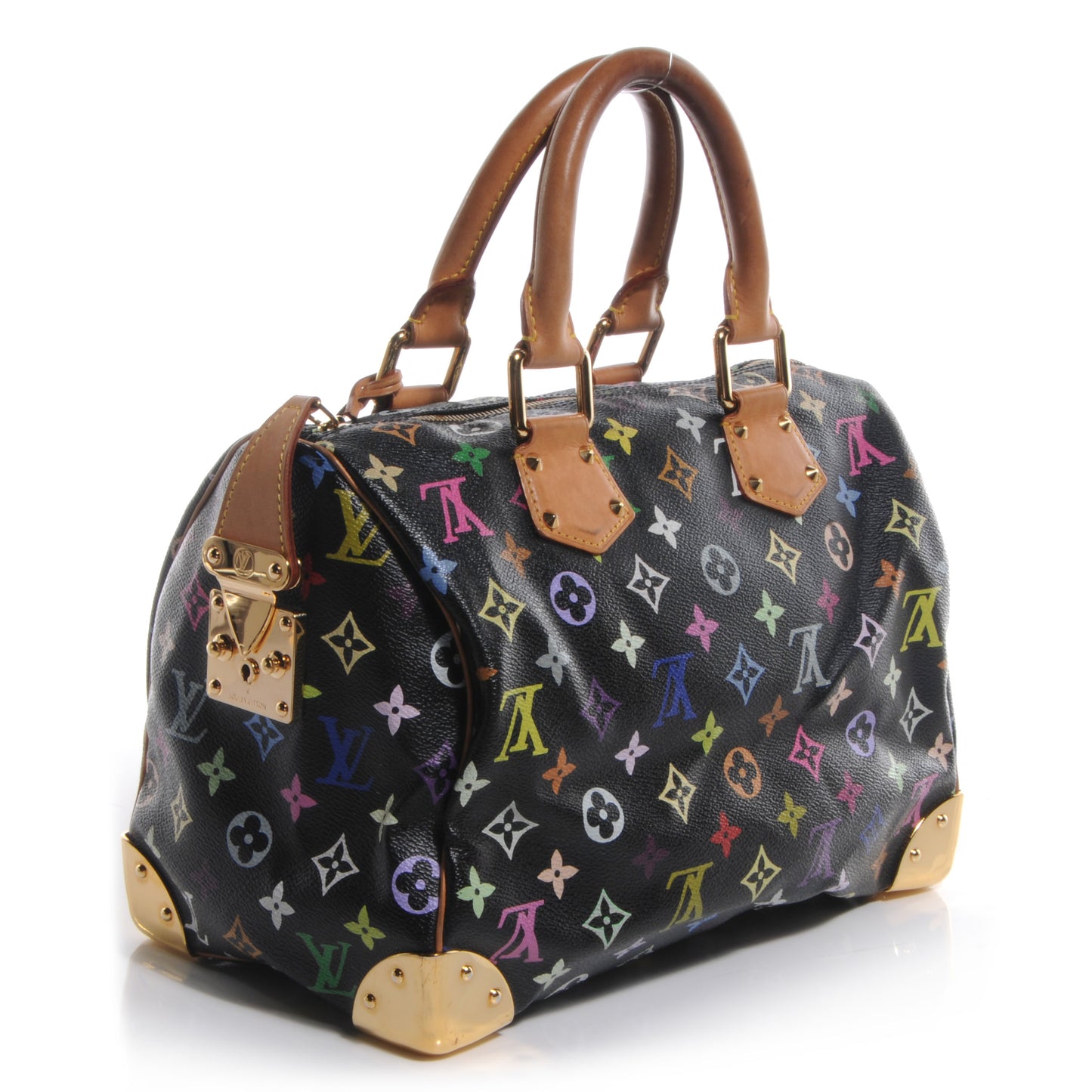 Monogram Multicolor Speedy 30 Black