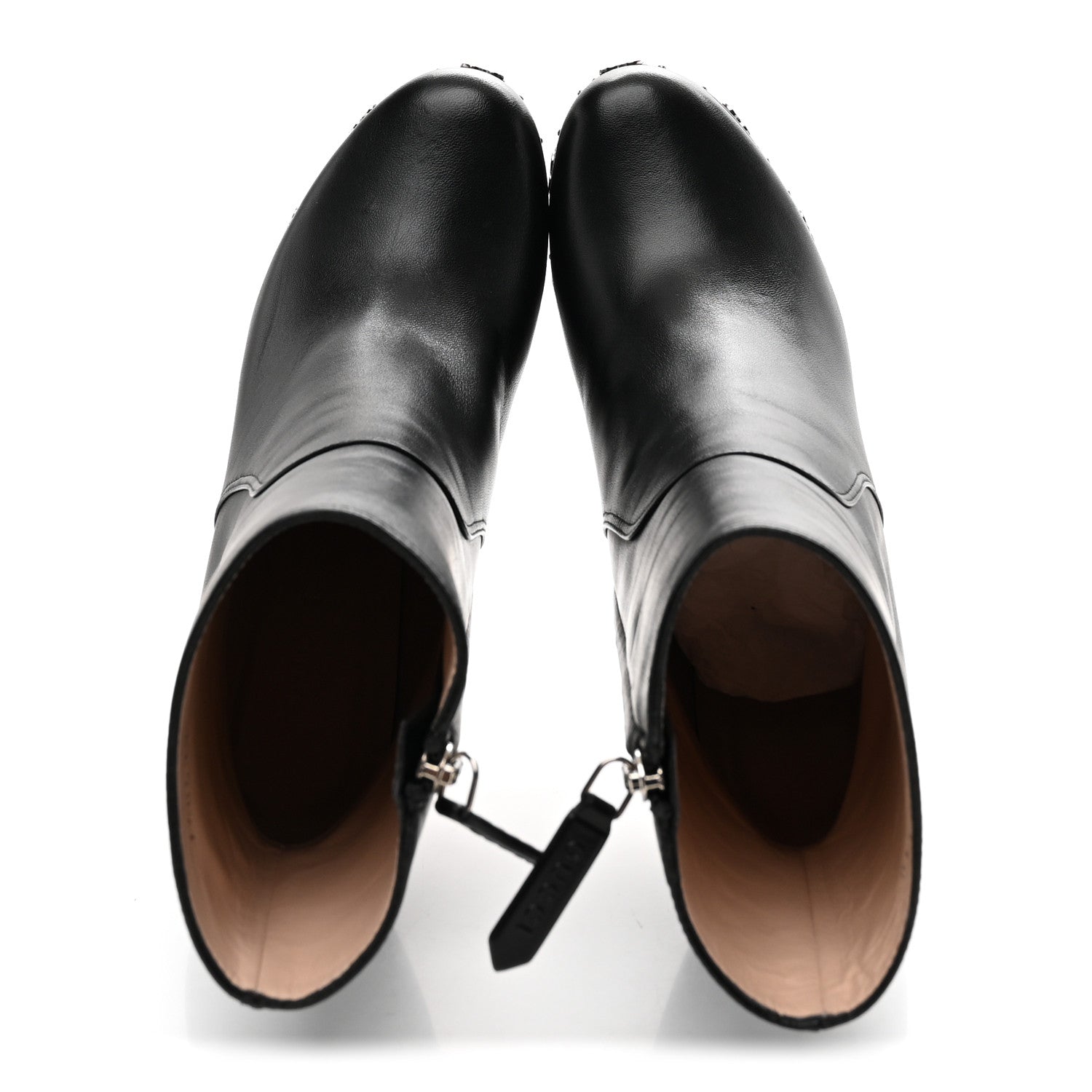 Gucci Nappa Platform Charlotte Ankle Boots 36 Black 2 of 10