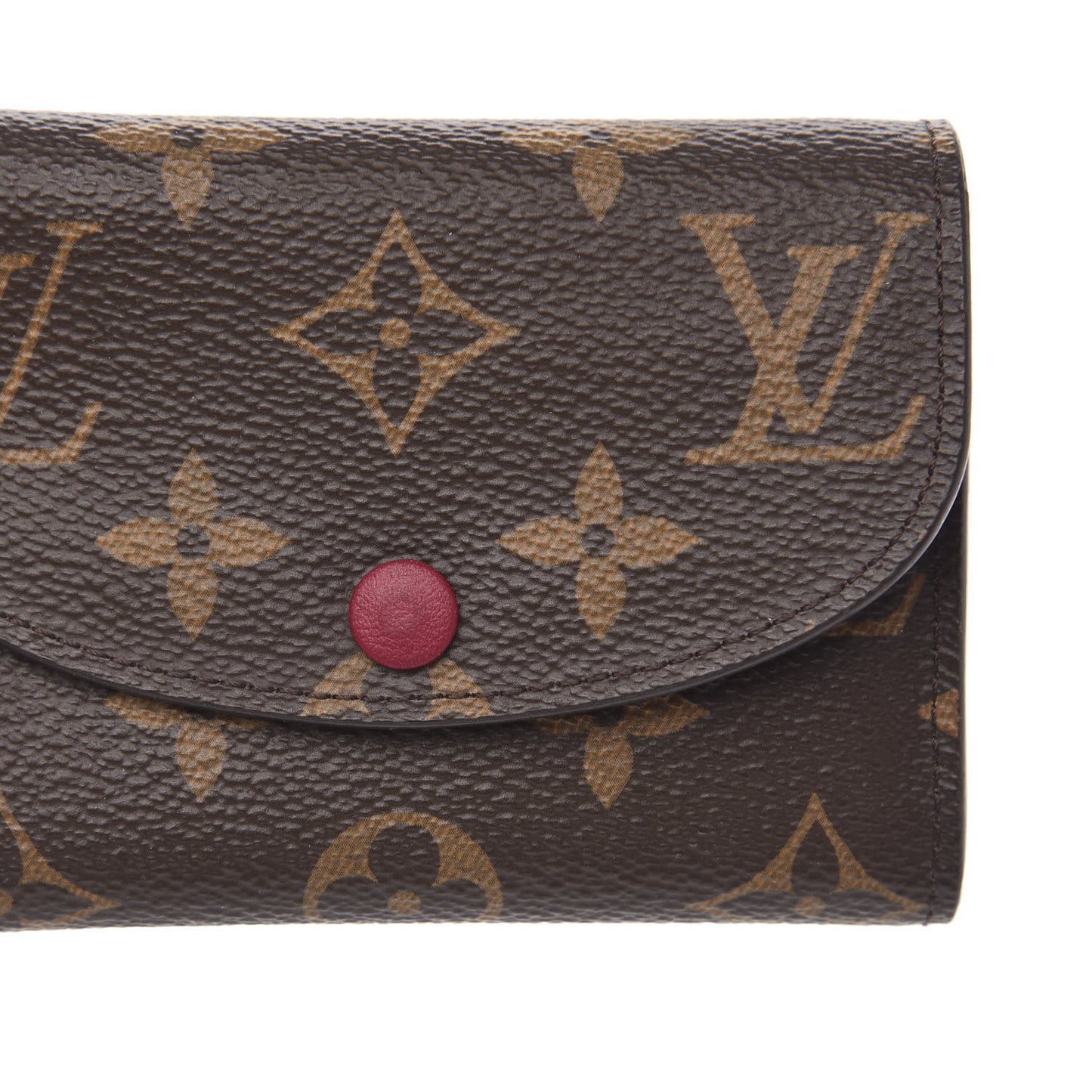 Monogram Rosalie Coin Purse Fuchsia