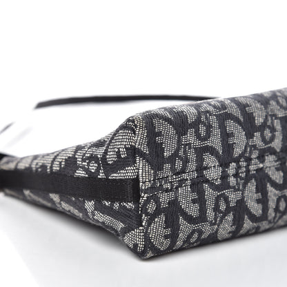 Christian Dior Monogram Shoulder Bag Pochette Black 9 of 10